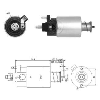 ZM SOLENOIDE DODGE RAM 3.6 V6- 1500-GRAND CHEROKEE 2013  