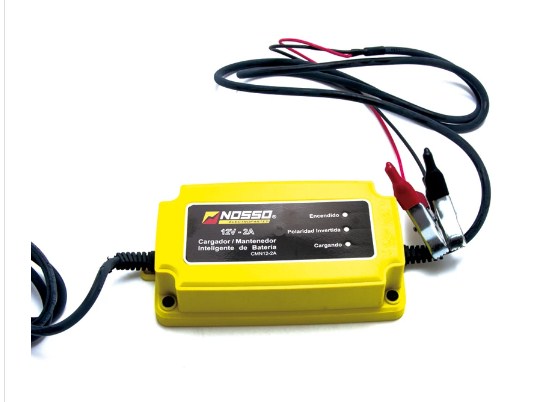 NOSSO CARGADOR-MANTENEDOR DE BATERIA 12V  
