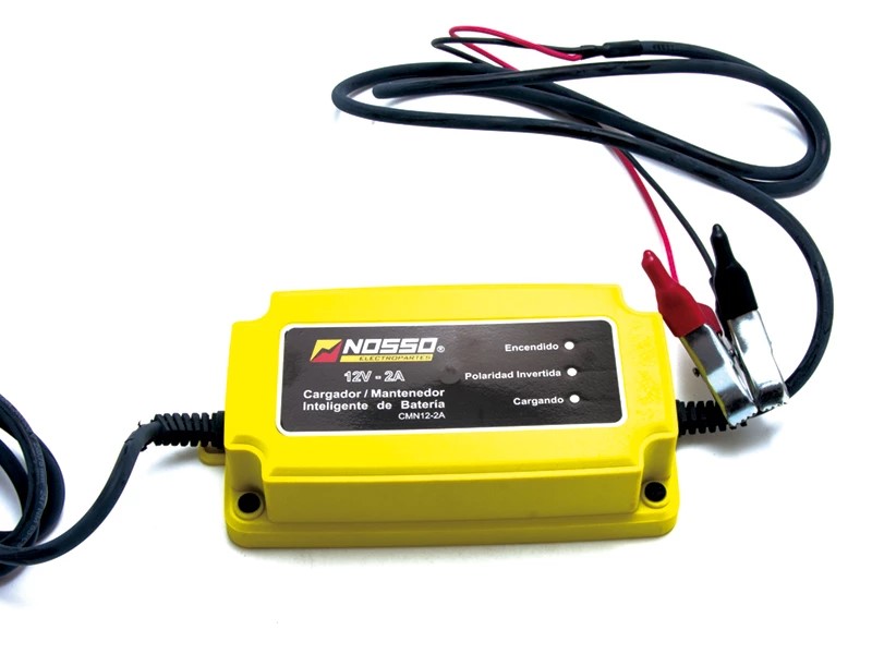 NOSSO CARGADOR-MANTENEDOR DE BATERIA 12V  