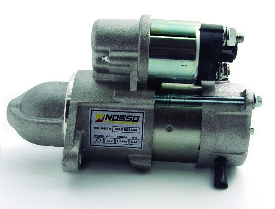 NOSSO MOTOR ARRANQUE 14V HORARIO CW CANTIDAD DE DIENTES 9  / POTENCIA 1.2KW CHEV ONIX PRISMA 
