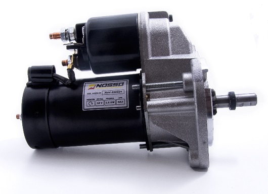 NOSSO MOTOR ARRANQUE 14V HORARIO CW CANTIDAD DE DIENTES 9  / POTENCIA 1.0KW VW GOL 1.6 SAVEIRO 