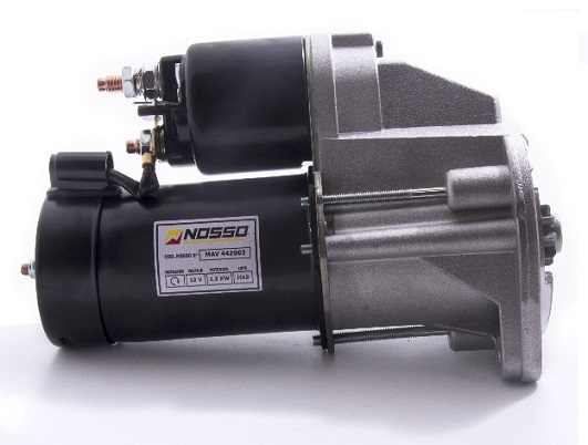NOSSO MOTOR ARRANQUE 14V HORARIO CW CANTIDAD DE DIENTES 9  / POTENCIA 1.2KW VW GOL PARATI SAVEIRO 