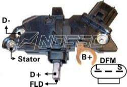 NOSSO REGULADOR VOLTAJE T/BOSCH ECOSPORT-COURRIER 12V  