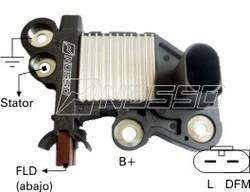 NOSSO REGULADOR VOLTAJE T/BOSCH GOL TREND-VOYAGE 12V  