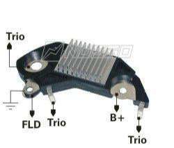 NOSSO REGULADOR VOLTAJE T/DELCO REMY REEMP TCH05006  