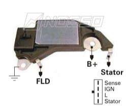 NOSSO REGULADOR VOLTAJE T/DELCO REMY CHEVROLET  12V  