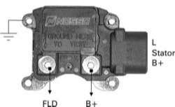 NOSSO REGULADOR VOLTAJE T/FORD INC 3 TERMINALES ISA S/LRC  