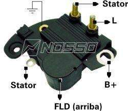 NOSSO REGULADOR VOLTAJE T/MARELLI INC FORD ESCORT FIESTA TRANSIT LAND ROVER RANGE ROVER 3.9