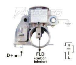 NOSSO REGULADOR VOLTAJE T/MITSUBISHI REEMP TCH0502  