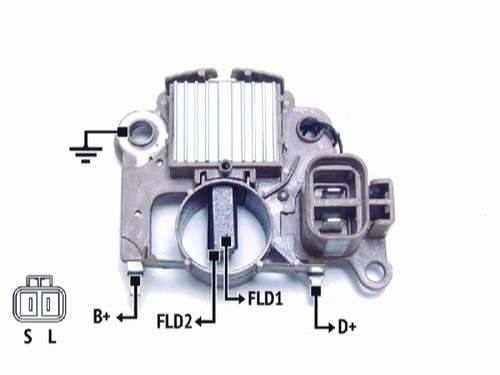 NOSSO REGULADOR VOLTAJE T/MITSUBISHI 12V MONTERO DIESEL  