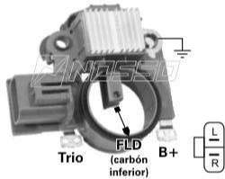 NOSSO REGULADOR VOLTAJE T/MITSUBISHI REEMP TCH05116  