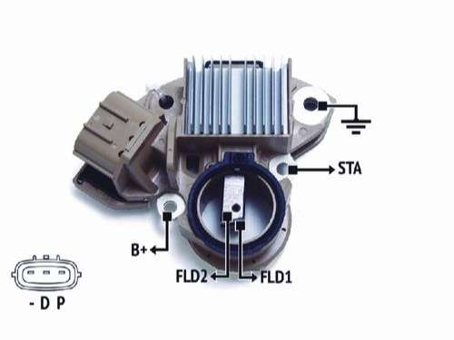 NOSSO REGULADOR VOLTAJE T/MITSUBISHI 12V FORD MAZDA  