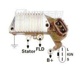 NOSSO REGULADOR VOLTAJE T/NIPONDENSO REEMP TCH05043  