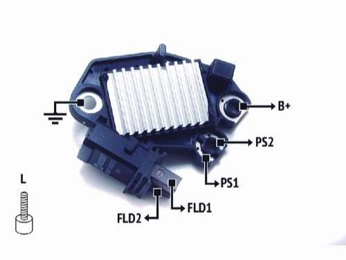 NOSSO REGULADOR VOLTAJE TIPO VALEO PEUGEOT 308 408 12V