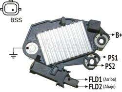 NOSSO REGULADOR VOLTAJE T/VALEO LOGAN-MEGANE  