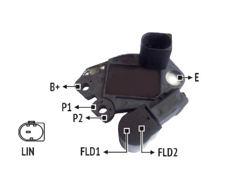 NOSSO REGULADOR VOLTAJE T/VALEO SPRINTER 12V  