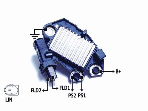 NOSSO REGULADOR VOLTAJE T/VALEO CLIO 1.5-NISSAN 12V  