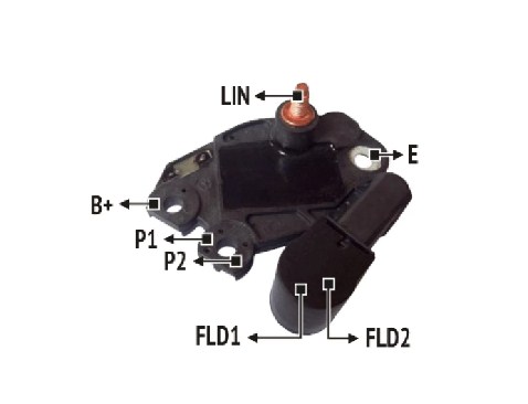 NOSSO REGULADOR VOLTAJE T/VALEO ECOSPORT-FIESTA-FOCUS  
