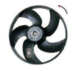 OMER PALA P 206-P 206 GTI 100W 5 ASPAS 34CM  