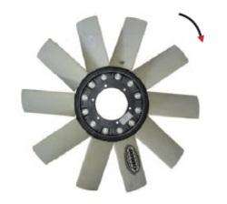 OMER PALA M-BENZ AXIAL 10 ASPAS 67CM  