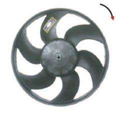 OMER PALA FIESTA C/AIRE 6 ASPAS 31.5CM  