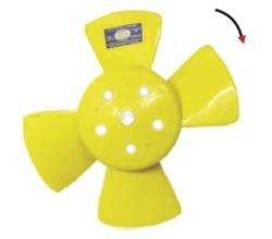 OMER PALA F 128-147-BRIO 4 ASPAS 25.1CM  