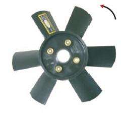 OMER PALA F 600 REFORMA 6 ASPAS 23CM  