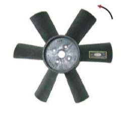 OMER PALA R 4L MODELO VIEJO 6 ASPAS 29.9CM  