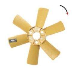 OMER PALA P 505 NAFTERO BEIGE 6 ASPAS 35.1CM  