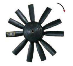 OMER PALA SIERRA A/A (51068900) 11 PALAS 38CM  