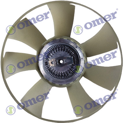 OMER POLEA VISCOSA Y PALA SPRINTER 310-311-313-315 ASPIRANTE  /  413-415-515 EXT 432MM-EJE 10.6MM 