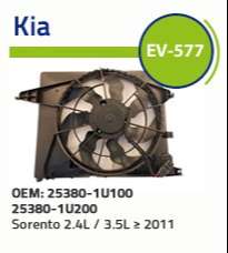 OMER ELECTRO C/ENCAUZADOR KIA SORENTO 2.4L-3.5L 2011>  