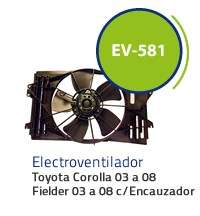 OMER ELECTRO C/ENCAUZADOR COROLLA 03-08- FIELDER  