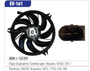 OMER ELECTRO C/ENCAUZADOR P 206-P 207 C-A/A (EV149)  