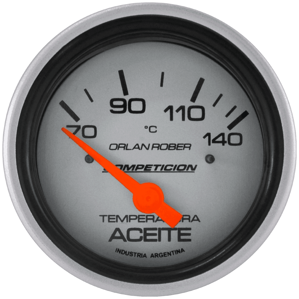 OR TEMP ACEITE ELECTRICO 12V 140º *H-COMP PLATA*