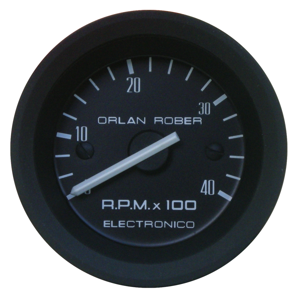 OR TACOMETRO 12V 4000 RPM DIESEL 52MM *CLASSIC*