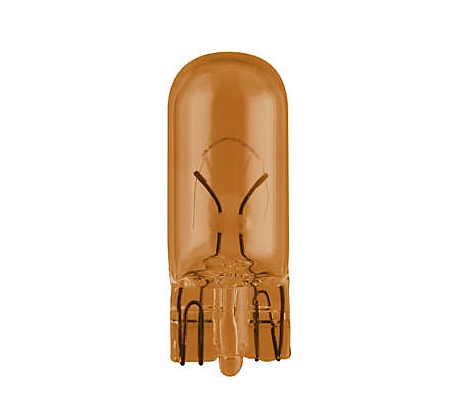 PHILIPS LAMPARA S/CULOTE 12V 5W AMBAR (158)