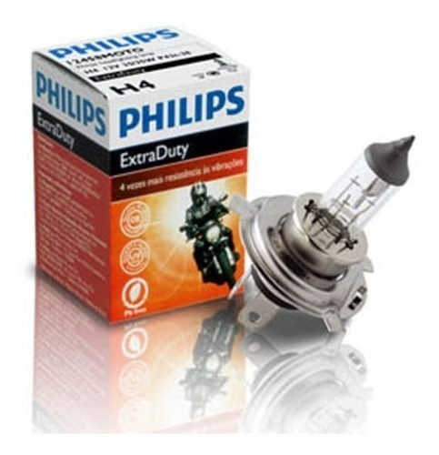 PHILIPS LAMPARA HS1 PT43 12V 35/35W MOTO (X1)