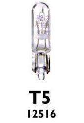 PHILIPS LAMPARA S/CULOTE TABLERO 12V 1.2W  (2721) W2X4.6D