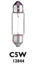 [12844.0595] PHILIPS LAMPARA TUBULAR 12V 5W SV8