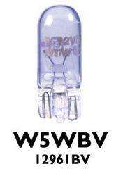 PHILIPS LAMPARA S/CULOTE 12V 5W 2.1X9.5D BLUE VISION (X2)