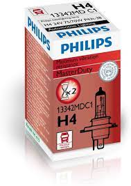 PHILIPS LAMPARA HALOG H4 PT43 24W 75/70W MD