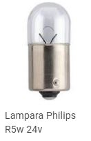PHILIPS LAMPARA 1 POLO 24V 5W BA15S (67)