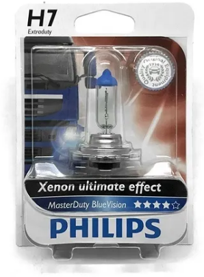 PHILIPS LAMPARA HALOG H7 24V 70W MDBV BLUE VISION (X1)