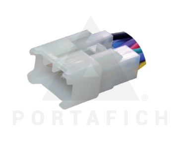 PORTAFICH FICHA 8 VIAS CONTRAFICHA 1008  