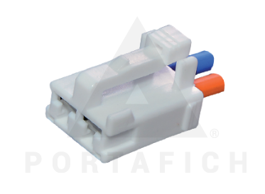 PORTAFICH FICHA 2 VIAS ELECTRO TOYOTA HILUX  