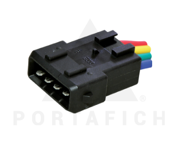 PORTAFICH FICHA 4 VIAS CONTRAFICHA 742  
