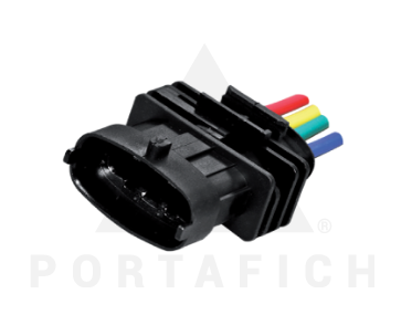 PORTAFICH FICHA 4 VIAS CONTRAFICHA 1025  