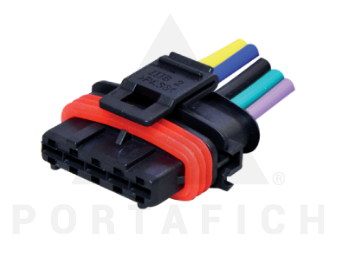PORTAFICH FICHA 5 VIAS SENSOR MAP BOSCH  
