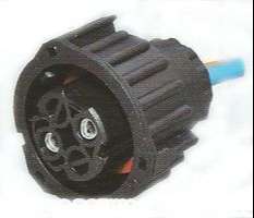 PORTAFICH FICHA 2 VIAS BOCINA/FAROS/SENSOR LINEA PESADA  